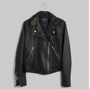 The Washed Leather Motorcycle Jacket
